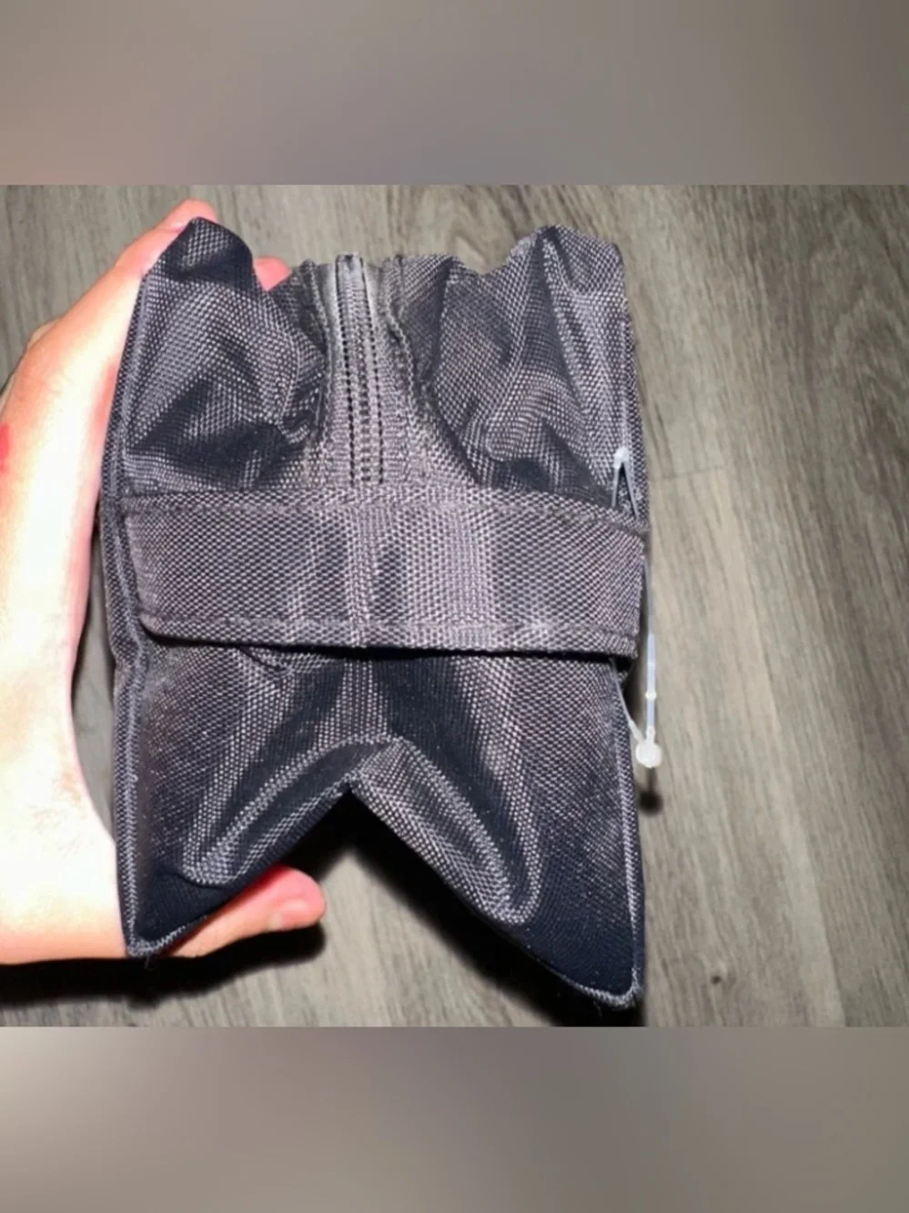 BVLGARI Parfums Black Cosmetic Toiletry Travel Bag Pouch